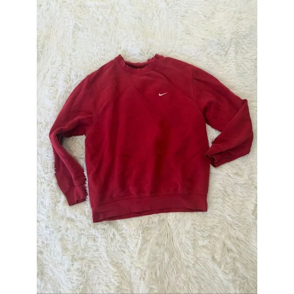 Nike crewneck sweater red size S